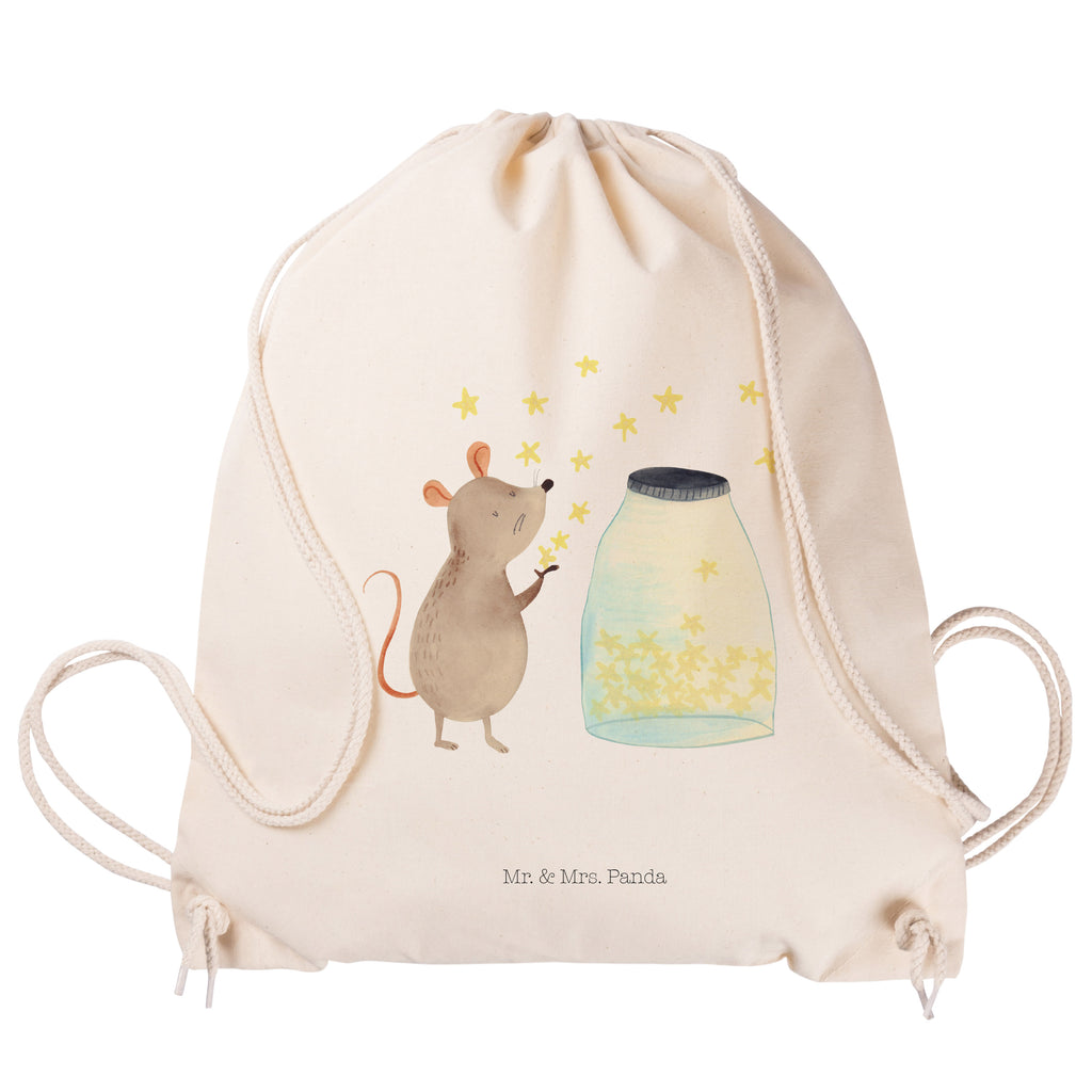 Sportbeutel Maus Sterne Turnbeutel, Beutel, Sporttasche, Tasche, Stoffbeutel, Tiermotive, Gute Laune, lustige Sprüche, Tiere, Maus, Sterne, Wunsch, Kind, Taufe, Taufgeschenk, Geburt, Schwangerschaft, erstes Kind, Kindergeburtstag, Geburtstag, Hoffnung, Träume