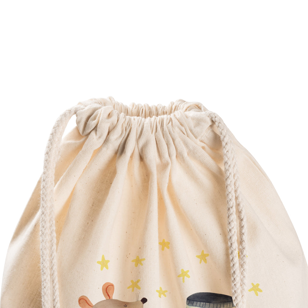 Sportbeutel Maus Sterne Turnbeutel, Beutel, Sporttasche, Tasche, Stoffbeutel, Tiermotive, Gute Laune, lustige Sprüche, Tiere, Maus, Sterne, Wunsch, Kind, Taufe, Taufgeschenk, Geburt, Schwangerschaft, erstes Kind, Kindergeburtstag, Geburtstag, Hoffnung, Träume