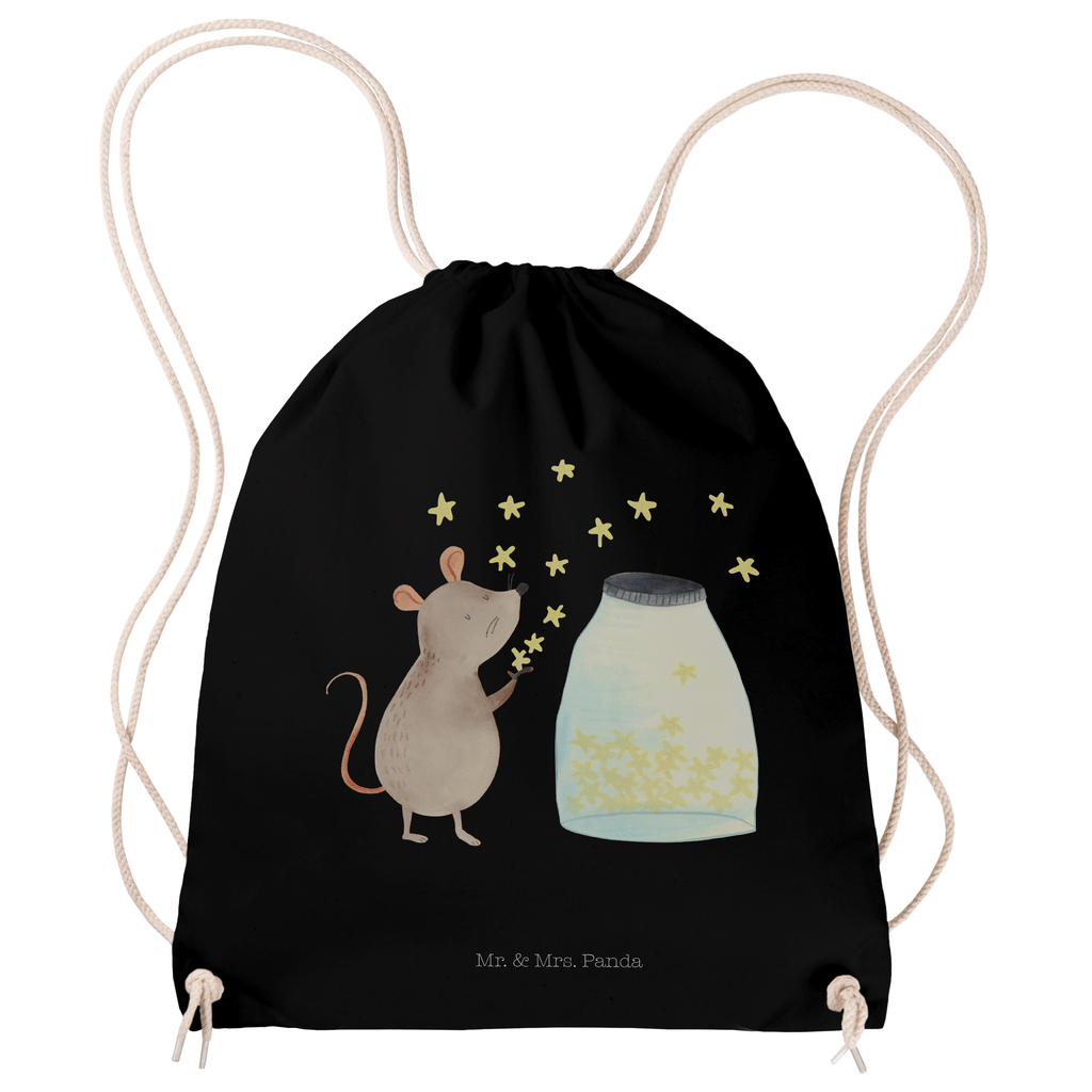 Sportbeutel Maus Sterne Turnbeutel, Beutel, Sporttasche, Tasche, Stoffbeutel, Tiermotive, Gute Laune, lustige Sprüche, Tiere, Maus, Sterne, Wunsch, Kind, Taufe, Taufgeschenk, Geburt, Schwangerschaft, erstes Kind, Kindergeburtstag, Geburtstag, Hoffnung, Träume