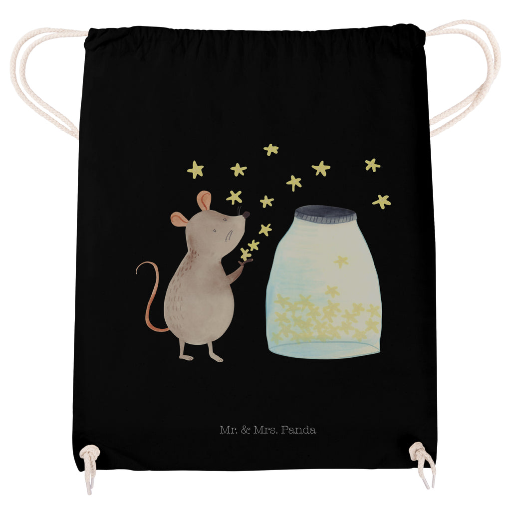 Sportbeutel Maus Sterne Turnbeutel, Beutel, Sporttasche, Tasche, Stoffbeutel, Tiermotive, Gute Laune, lustige Sprüche, Tiere, Maus, Sterne, Wunsch, Kind, Taufe, Taufgeschenk, Geburt, Schwangerschaft, erstes Kind, Kindergeburtstag, Geburtstag, Hoffnung, Träume