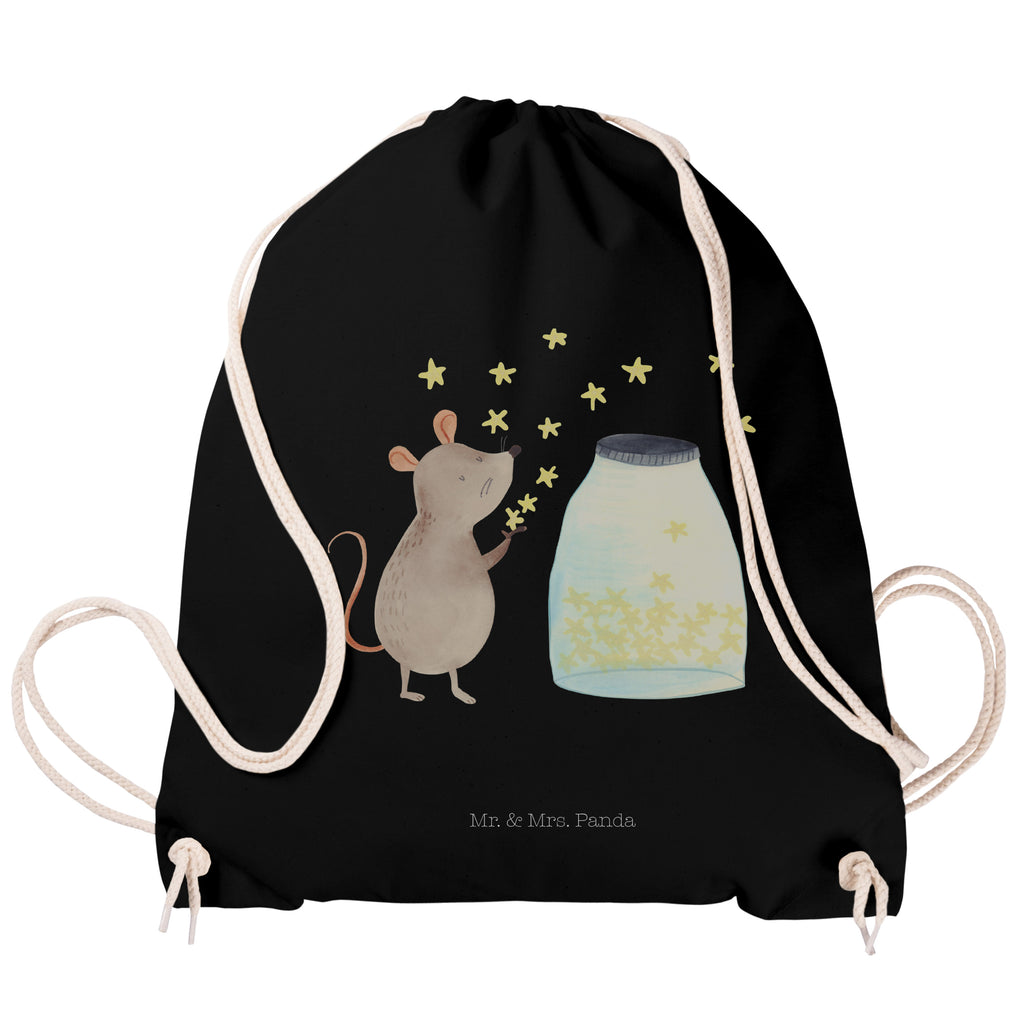 Sportbeutel Maus Sterne Turnbeutel, Beutel, Sporttasche, Tasche, Stoffbeutel, Tiermotive, Gute Laune, lustige Sprüche, Tiere, Maus, Sterne, Wunsch, Kind, Taufe, Taufgeschenk, Geburt, Schwangerschaft, erstes Kind, Kindergeburtstag, Geburtstag, Hoffnung, Träume