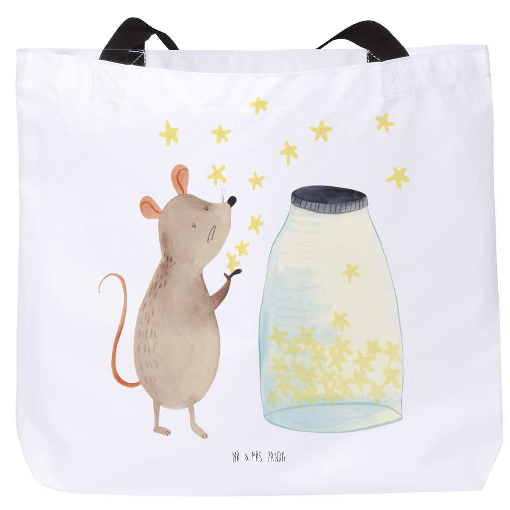Shopper Maus Sterne Beutel, Einkaufstasche, Tasche, Strandtasche, Einkaufsbeutel, Shopper, Schultasche, Freizeittasche, Tragebeutel, Schulbeutel, Alltagstasche, Tiermotive, Gute Laune, lustige Sprüche, Tiere, Maus, Sterne, Wunsch, Kind, Taufe, Taufgeschenk, Geburt, Schwangerschaft, erstes Kind, Kindergeburtstag, Geburtstag, Hoffnung, Träume