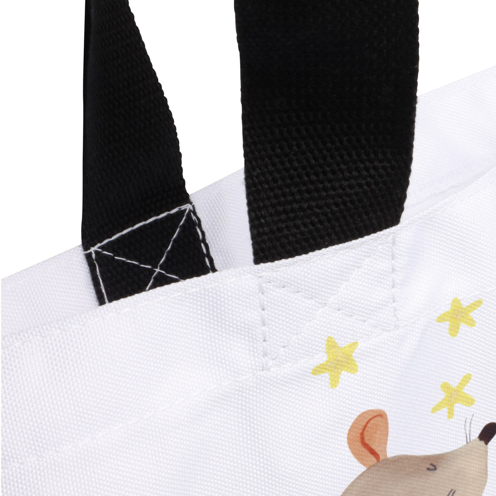 Shopper Maus Sterne Beutel, Einkaufstasche, Tasche, Strandtasche, Einkaufsbeutel, Shopper, Schultasche, Freizeittasche, Tragebeutel, Schulbeutel, Alltagstasche, Tiermotive, Gute Laune, lustige Sprüche, Tiere, Maus, Sterne, Wunsch, Kind, Taufe, Taufgeschenk, Geburt, Schwangerschaft, erstes Kind, Kindergeburtstag, Geburtstag, Hoffnung, Träume