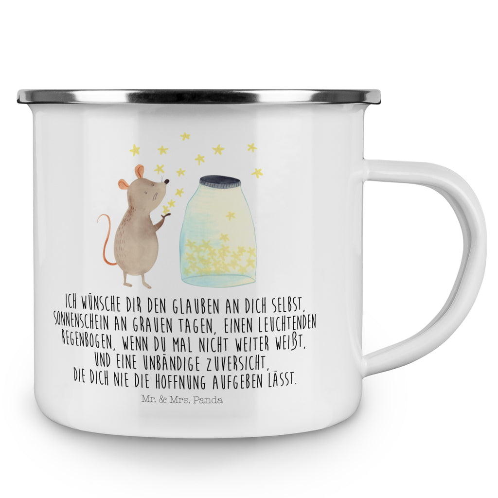 Camping Emaille Tasse Maus Sterne Campingtasse, Trinkbecher, Metalltasse, Outdoor Tasse, Emaille Trinkbecher, Blechtasse Outdoor, Emaille Campingbecher, Edelstahl Trinkbecher, Metalltasse für Camping, Kaffee Blechtasse, Camping Tasse Metall, Tiermotive, Gute Laune, lustige Sprüche, Tiere, Maus, Sterne, Wunsch, Kind, Taufe, Taufgeschenk, Geburt, Schwangerschaft, erstes Kind, Kindergeburtstag, Geburtstag, Hoffnung, Träume