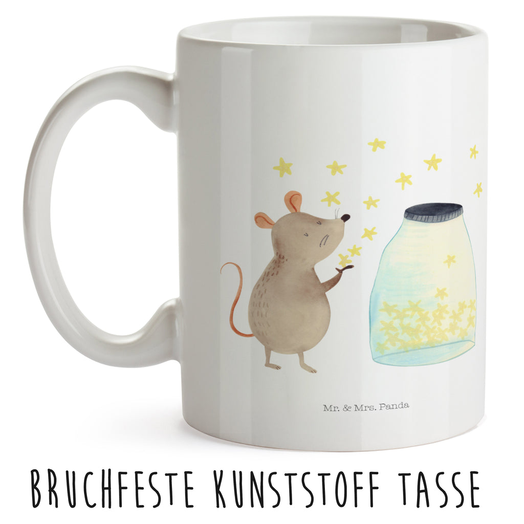 Kindertasse Maus Sterne Kunststoff Tasse, Kindergarten, Tasse, Trinkbecher, Camping Becher, Kaffeetasse, Kunststoffbecher, Kindergartenbecher, Outdoorgeschirr, Kunststoffgeschirr, Reisebecher, Reisetasse, Kinderbecher, Tiermotive, Gute Laune, lustige Sprüche, Tiere, Maus, Sterne, Wunsch, Kind, Taufe, Taufgeschenk, Geburt, Schwangerschaft, erstes Kind, Kindergeburtstag, Geburtstag, Hoffnung, Träume