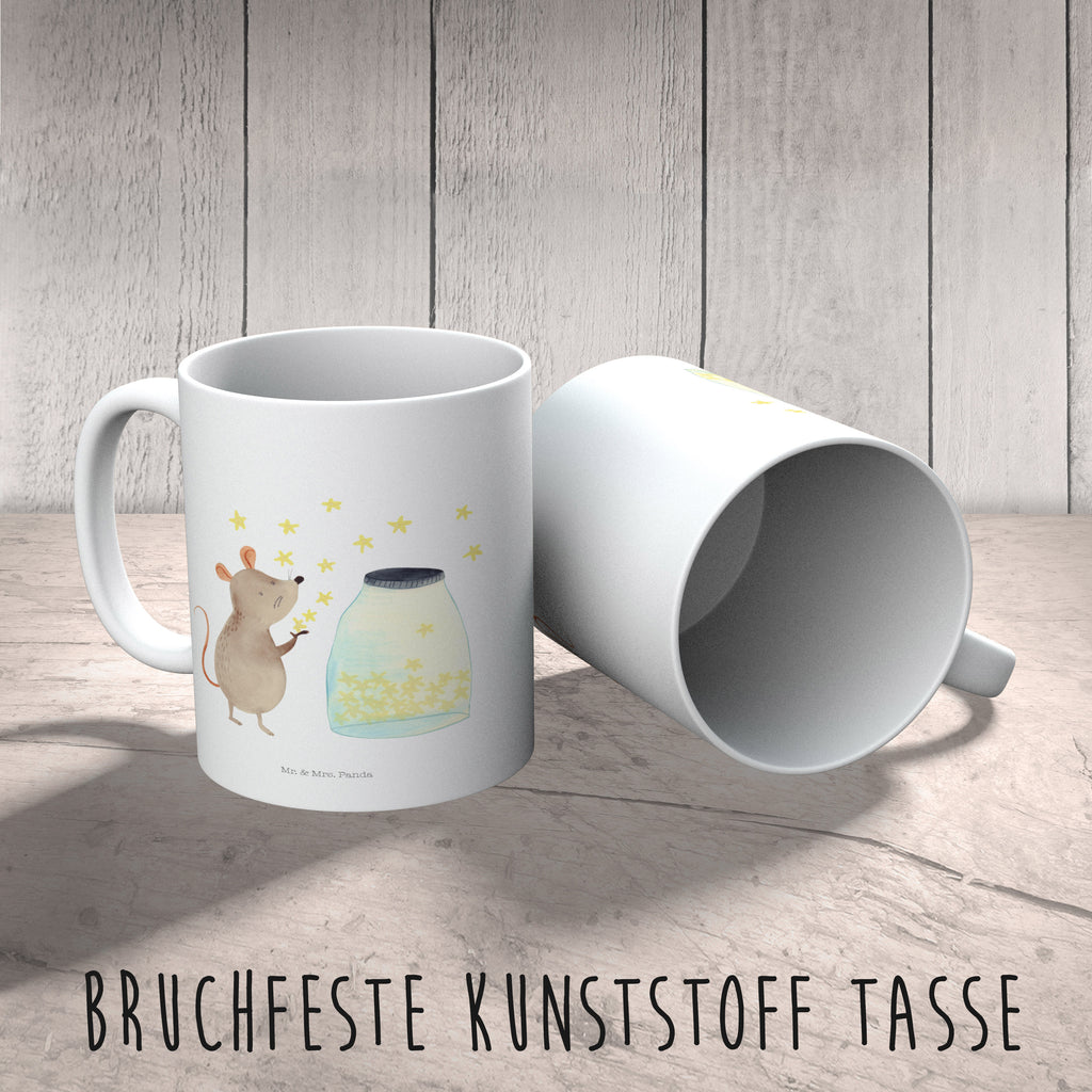 Kindertasse Maus Sterne Kunststoff Tasse, Kindergarten, Tasse, Trinkbecher, Camping Becher, Kaffeetasse, Kunststoffbecher, Kindergartenbecher, Outdoorgeschirr, Kunststoffgeschirr, Reisebecher, Reisetasse, Kinderbecher, Tiermotive, Gute Laune, lustige Sprüche, Tiere, Maus, Sterne, Wunsch, Kind, Taufe, Taufgeschenk, Geburt, Schwangerschaft, erstes Kind, Kindergeburtstag, Geburtstag, Hoffnung, Träume