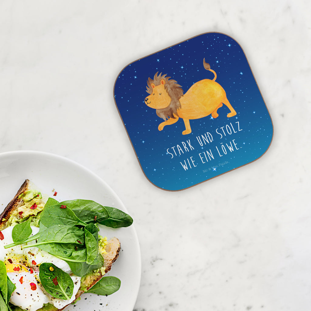 Quadratische Untersetzer Sternzeichen Löwe Bierdeckel, Glasuntersetzer, Untersetzer Gläser, Getränkeuntersetzer, Tierkreiszeichen, Sternzeichen, Horoskop, Astrologie, Aszendent, Löwe Geschenk, Löwe Sternzeichen, Geschenk Juli, Geburtstag Juli, Geschenk August, Geburtstag August, König der Tiere