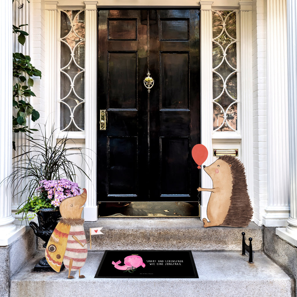 Fußmatte Sternzeichen Jungfrau Türvorleger, Schmutzmatte, Fußabtreter, Matte, Schmutzfänger, Fußabstreifer, Schmutzfangmatte, Türmatte, Motivfußmatte, Haustürmatte, Vorleger, Tierkreiszeichen, Sternzeichen, Horoskop, Astrologie, Aszendent, Jungfrau, Jungfer, Geschenk, Jungfrau Sternzeichen, Geschenk September, Geschenk August, Geburtstag September, Geburtstag August, Meerjungfrau