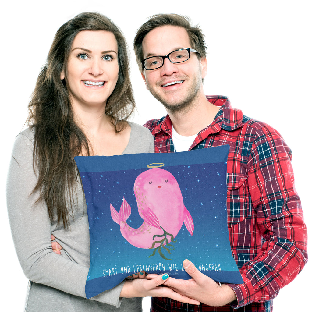 40x40 Kissen Sternzeichen Jungfrau Kissenhülle, Kopfkissen, Sofakissen, Dekokissen, Motivkissen, Tierkreiszeichen, Sternzeichen, Horoskop, Astrologie, Aszendent, Jungfrau, Jungfer, Geschenk, Jungfrau Sternzeichen, Geschenk September, Geschenk August, Geburtstag September, Geburtstag August, Meerjungfrau