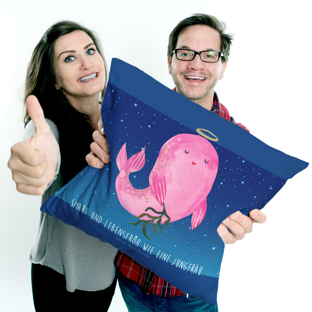40x40 Kissen Sternzeichen Jungfrau Kissenhülle, Kopfkissen, Sofakissen, Dekokissen, Motivkissen, Tierkreiszeichen, Sternzeichen, Horoskop, Astrologie, Aszendent, Jungfrau, Jungfer, Geschenk, Jungfrau Sternzeichen, Geschenk September, Geschenk August, Geburtstag September, Geburtstag August, Meerjungfrau