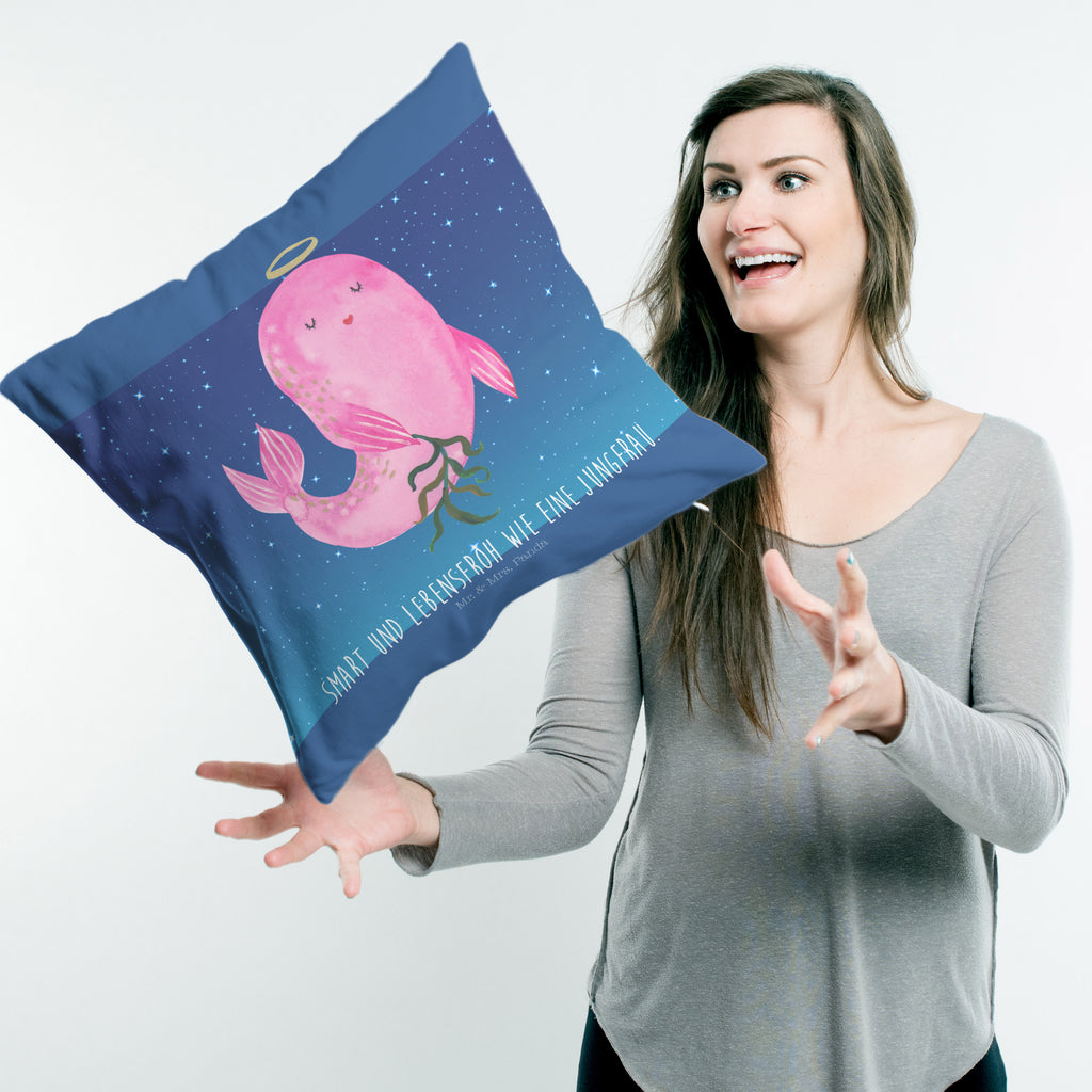 40x40 Kissen Sternzeichen Jungfrau Kissenhülle, Kopfkissen, Sofakissen, Dekokissen, Motivkissen, Tierkreiszeichen, Sternzeichen, Horoskop, Astrologie, Aszendent, Jungfrau, Jungfer, Geschenk, Jungfrau Sternzeichen, Geschenk September, Geschenk August, Geburtstag September, Geburtstag August, Meerjungfrau
