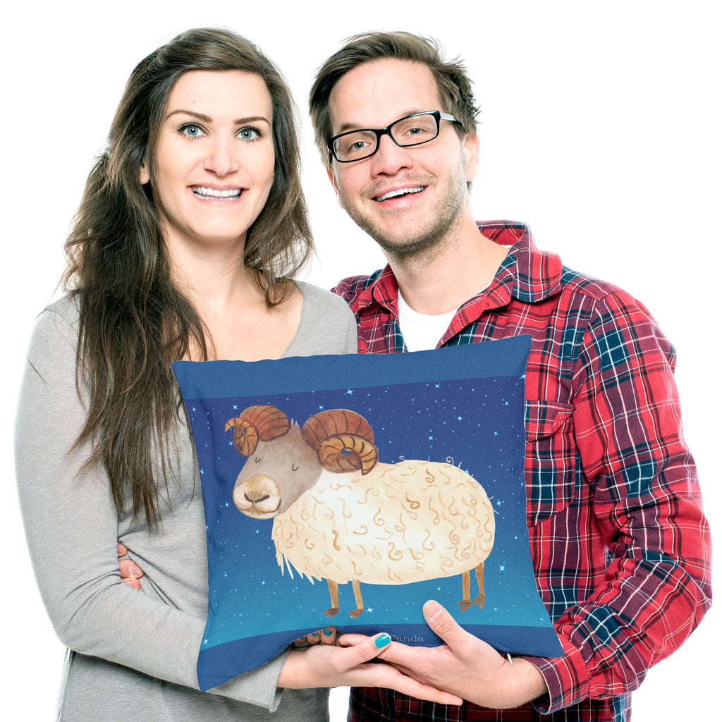 40x40 Kissen Sternzeichen Widder Kissenhülle, Kopfkissen, Sofakissen, Dekokissen, Motivkissen, Tierkreiszeichen, Sternzeichen, Horoskop, Astrologie, Aszendent, Widder Geschenk, Widder Sternzeichen, Geschenk März, Geschenk April, Geburtstag März, Geburtstag April, Bock, Schafbock