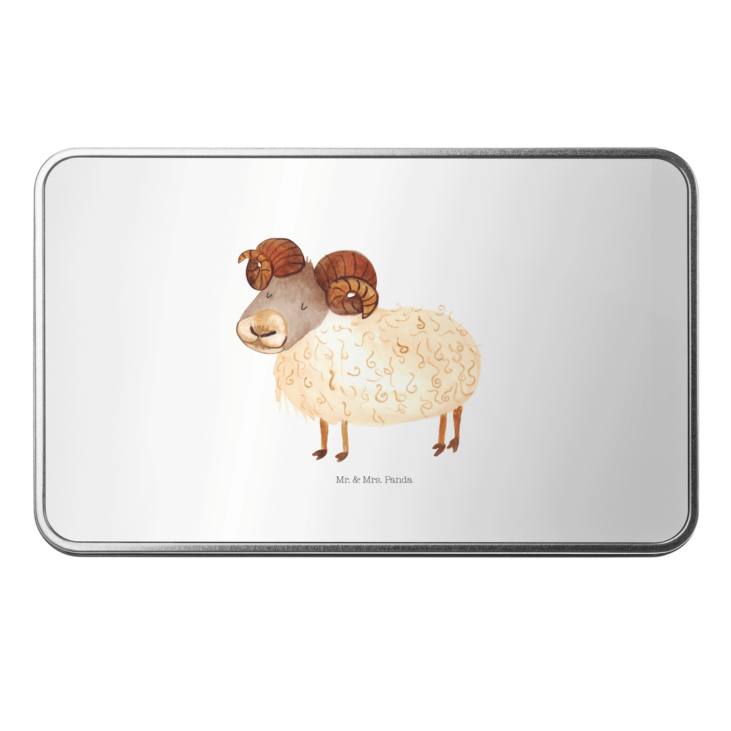 Metalldose rechteckig Sternzeichen Widder Blechdose, Metalldose, Blechbox, Container, Keksdose, Vorratsdose, Vorratsbox, Döschen, Versperbox, Vesperdose, Aufbewahrungsdose, Aufbewahrungsbox, Aluminiumdose, Dose, Tierkreiszeichen, Sternzeichen, Horoskop, Astrologie, Aszendent, Widder Geschenk, Widder Sternzeichen, Geschenk März, Geschenk April, Geburtstag März, Geburtstag April, Bock, Schafbock