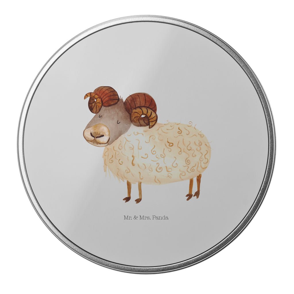 Blechdose rund Sternzeichen Widder Metalldose, Keksdose, Dose, Vorratsdose, Geschenkbox, Tierkreiszeichen, Sternzeichen, Horoskop, Astrologie, Aszendent, Widder Geschenk, Widder Sternzeichen, Geschenk März, Geschenk April, Geburtstag März, Geburtstag April, Bock, Schafbock