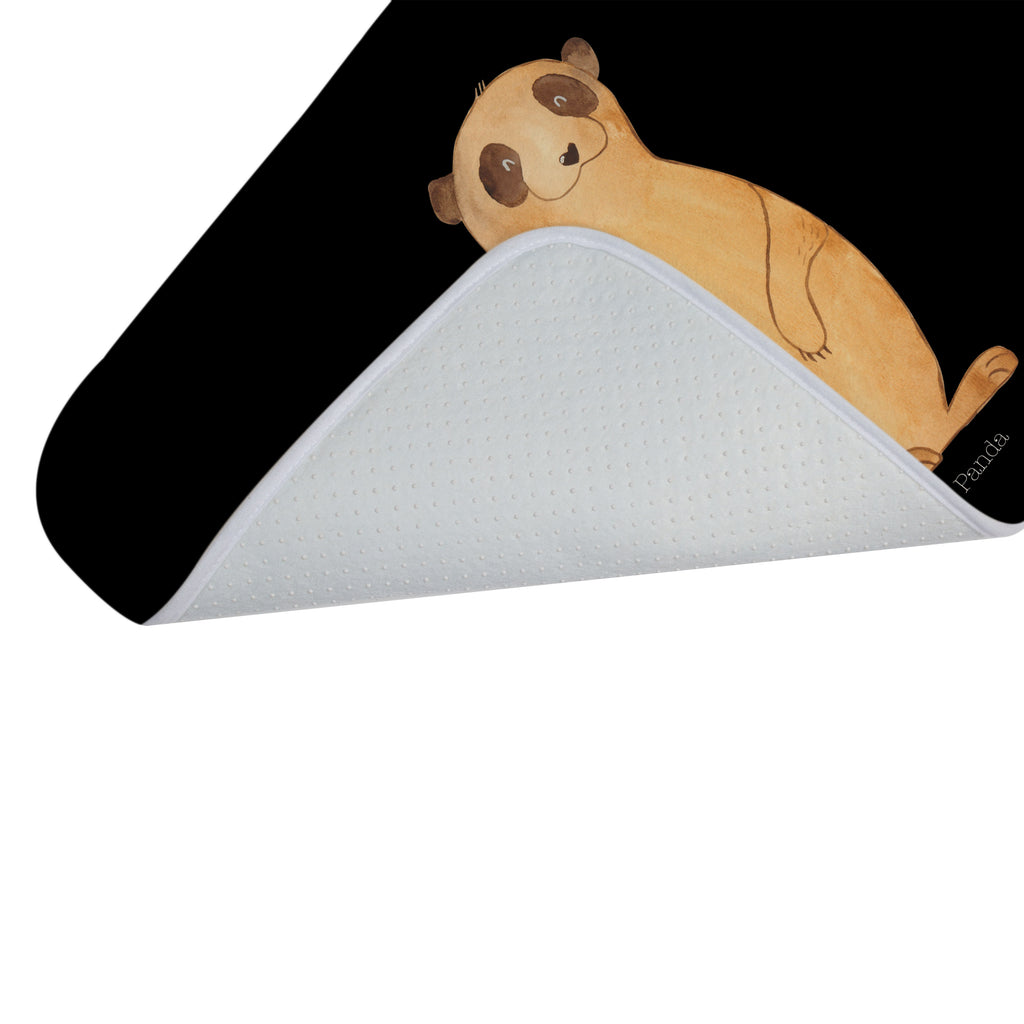 Badvorleger Erdmännchen Badematte, Badteppich, Duschvorleger, Badezimmerteppich, Badezimmermatte, Badvorleger, Duschmatte, Duschteppich, Afrika, Wildtiere, Erdmännchen, Reisen, Spruch, Weltreise, Afrikareise, Roadtrip, Traveling