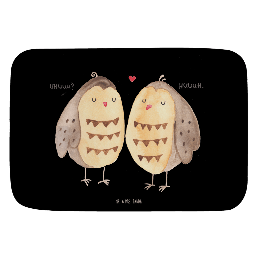 Badvorleger Eule Liebe Badematte, Badteppich, Duschvorleger, Badezimmerteppich, Badezimmermatte, Badvorleger, Duschmatte, Duschteppich, Eule, Eule Deko, Liebe, Hochzeit Spruch, Owl, All you need is love, Liebe Spruch, Freundin Geschenk, Freund, Wortspiel lustig