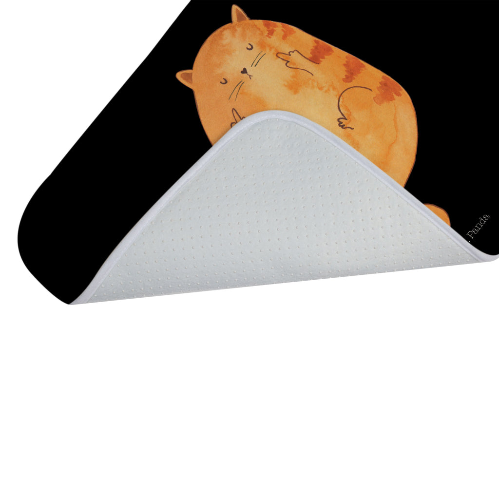 Badvorleger Katze Frühaufsteher Badematte, Badteppich, Duschvorleger, Badezimmerteppich, Badezimmermatte, Badvorleger, Duschmatte, Duschteppich, Katze, Katzenmotiv, Katzenfan, Katzendeko, Katzenfreund, Katzenliebhaber, Katzenprodukte, Katzenartikel, Katzenaccessoires, Katzensouvenirs, Katzenliebhaberprodukte, Katzenmotive, Der frühe Vogel kann mich mal, Morgenmuffel, Frühaufsteher, Kaffee, Katzen, Kater, Mietze