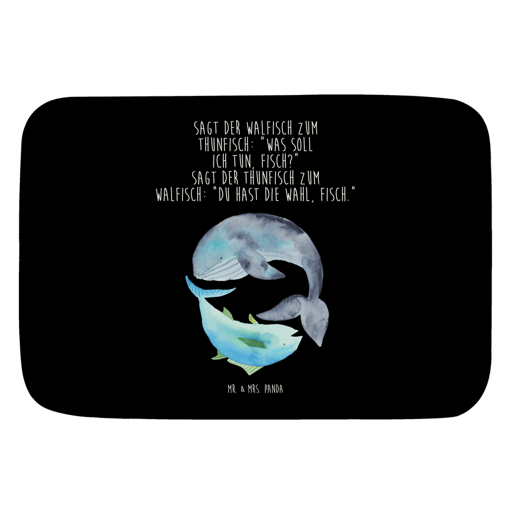 Badvorleger Walfisch & Thunfisch Badematte, Badteppich, Duschvorleger, Badezimmerteppich, Badezimmermatte, Badvorleger, Duschmatte, Duschteppich, Tiermotive, Gute Laune, lustige Sprüche, Tiere, Wal, Wahl, Tunfisch, Wortwitz lustig, Spruch lustig, Flachwitz, Witz, Spruch des Tages, Flachwitz Geschenk