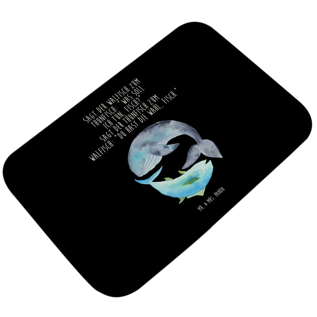 Badvorleger Walfisch & Thunfisch Badematte, Badteppich, Duschvorleger, Badezimmerteppich, Badezimmermatte, Badvorleger, Duschmatte, Duschteppich, Tiermotive, Gute Laune, lustige Sprüche, Tiere, Wal, Wahl, Tunfisch, Wortwitz lustig, Spruch lustig, Flachwitz, Witz, Spruch des Tages, Flachwitz Geschenk