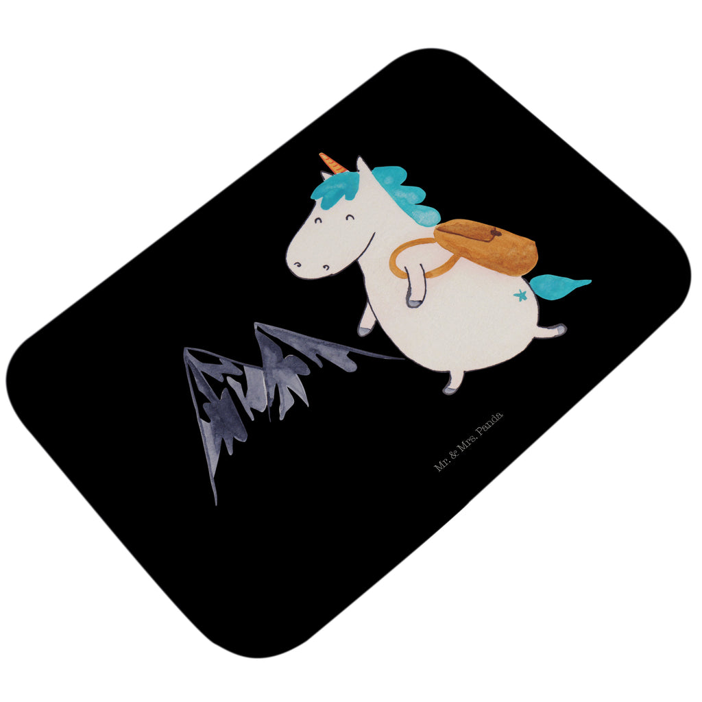 Badvorleger Einhorn Bergsteiger Badematte, Badteppich, Duschvorleger, Badezimmerteppich, Badezimmermatte, Badvorleger, Duschmatte, Duschteppich, Einhorn, Einhörner, Einhorn Deko, Pegasus, Unicorn, Bergsteiger, Abenteuer, Berge, Abenteurer, Weltenbummler, Weltreise, Reisen, Urlaub, Entdecker