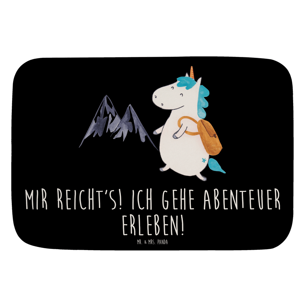 Badvorleger Einhorn Bergsteiger Badematte, Badteppich, Duschvorleger, Badezimmerteppich, Badezimmermatte, Badvorleger, Duschmatte, Duschteppich, Einhorn, Einhörner, Einhorn Deko, Pegasus, Unicorn, Bergsteiger, Abenteuer, Berge, Abenteurer, Weltenbummler, Weltreise, Reisen, Urlaub, Entdecker