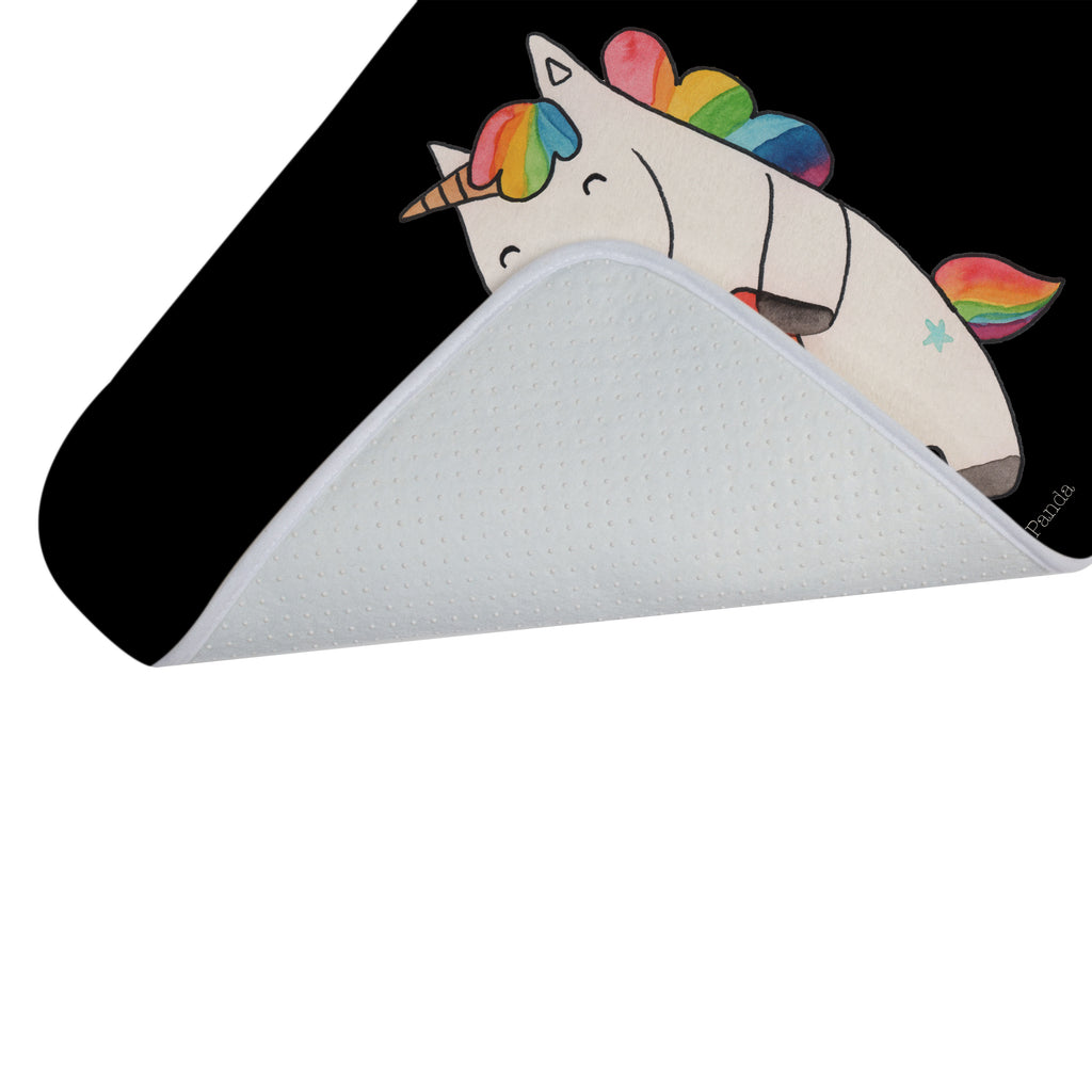 Badvorleger Einhorn Herz Badematte, Badteppich, Duschvorleger, Badezimmerteppich, Badezimmermatte, Badvorleger, Duschmatte, Duschteppich, Einhorn, Einhörner, Einhorn Deko, Pegasus, Unicorn, Herz, schlimm, böse, witzig, lustig, Freundin, anders, bunt