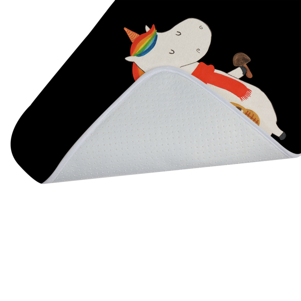 Badvorleger Einhorn Pilz Badematte, Badteppich, Duschvorleger, Badezimmerteppich, Badezimmermatte, Badvorleger, Duschmatte, Duschteppich, Einhorn, Einhörner, Einhorn Deko, Pegasus, Unicorn, Pilze, Pilzsammler, Motivation, Spruch, Liebeskummer