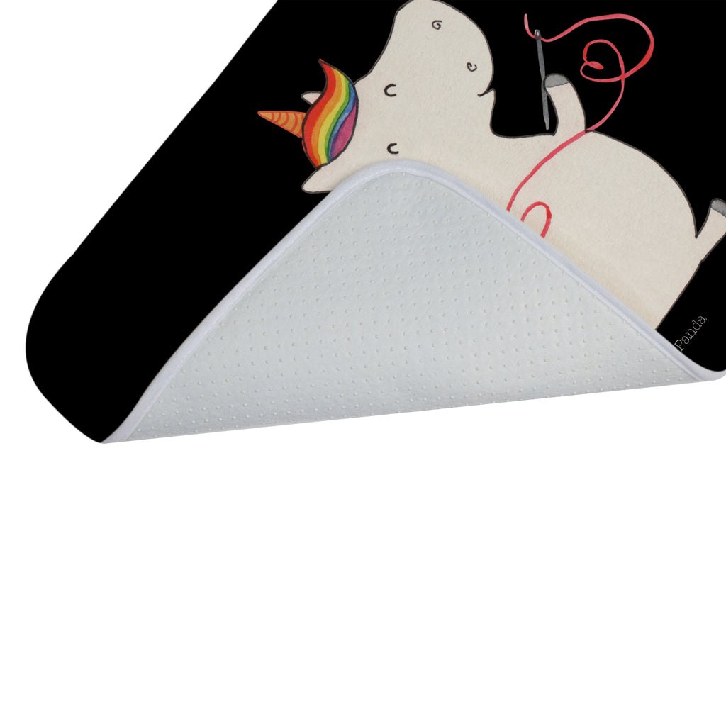Badvorleger Einhorn Näherin Badematte, Badteppich, Duschvorleger, Badezimmerteppich, Badezimmermatte, Badvorleger, Duschmatte, Duschteppich, Einhorn, Einhörner, Einhorn Deko, Pegasus, Unicorn, Näherin, nähen, Mädchen, Freundin, Häkeln, Stricken, basteln, Nähzimmer