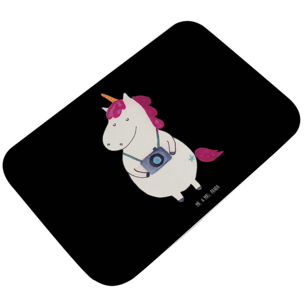 Badvorleger Einhorn Fotograf Badematte, Badteppich, Duschvorleger, Badezimmerteppich, Badezimmermatte, Badvorleger, Duschmatte, Duschteppich, Einhorn, Einhörner, Einhorn Deko, Pegasus, Unicorn, Fotograf, Fotografie, Kamera, Reisen, Weltreise, Weltenbummler, Urlaub, Tourist, Kurztrip, Reise, Städtereise