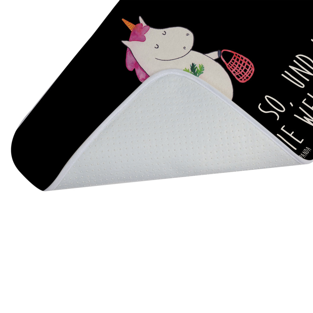 Badvorleger Einhorn Gemüse Badematte, Badteppich, Duschvorleger, Badezimmerteppich, Badezimmermatte, Badvorleger, Duschmatte, Duschteppich, Einhorn, Einhörner, Einhorn Deko, Pegasus, Unicorn, Biomarkt, Bio, Gemüse, Wochenmarkt