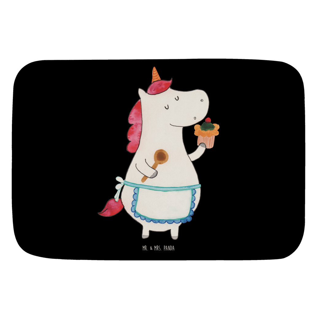 Badvorleger Einhorn Küchenfee Badematte, Badteppich, Duschvorleger, Badezimmerteppich, Badezimmermatte, Badvorleger, Duschmatte, Duschteppich, Einhorn, Einhörner, Einhorn Deko, Pegasus, Unicorn, backen, Muffin, Motivation, Träumer, träumen, Bäckerin, Hobbykoch, Koch, Torte, Kuchen