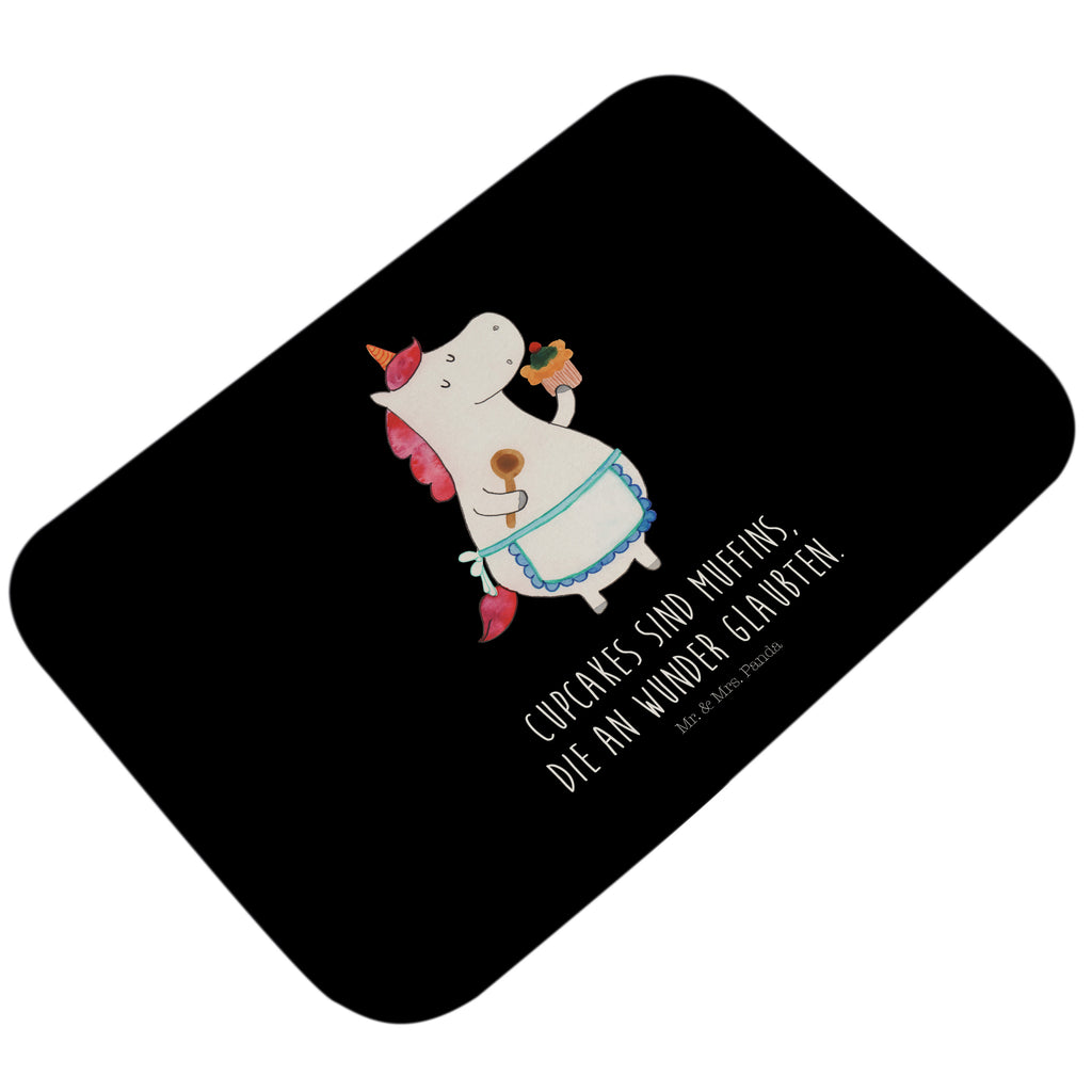 Badvorleger Einhorn Küchenfee Badematte, Badteppich, Duschvorleger, Badezimmerteppich, Badezimmermatte, Badvorleger, Duschmatte, Duschteppich, Einhorn, Einhörner, Einhorn Deko, Pegasus, Unicorn, backen, Muffin, Motivation, Träumer, träumen, Bäckerin, Hobbykoch, Koch, Torte, Kuchen