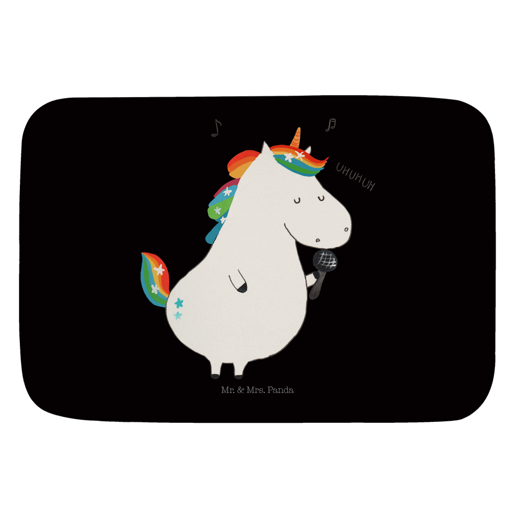 Badvorleger Einhorn Sänger Badematte, Badteppich, Duschvorleger, Badezimmerteppich, Badezimmermatte, Badvorleger, Duschmatte, Duschteppich, Einhorn, Einhörner, Einhorn Deko, Pegasus, Unicorn, Glitzer, Konfetti, Party, Geburtstag, Feier, Fest, Disco, Sängerin, Sänger, Freundin