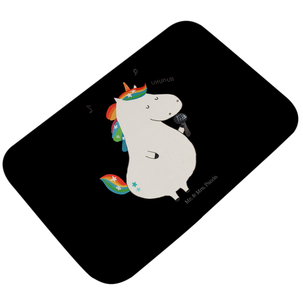 Badvorleger Einhorn Sänger Badematte, Badteppich, Duschvorleger, Badezimmerteppich, Badezimmermatte, Badvorleger, Duschmatte, Duschteppich, Einhorn, Einhörner, Einhorn Deko, Pegasus, Unicorn, Glitzer, Konfetti, Party, Geburtstag, Feier, Fest, Disco, Sängerin, Sänger, Freundin