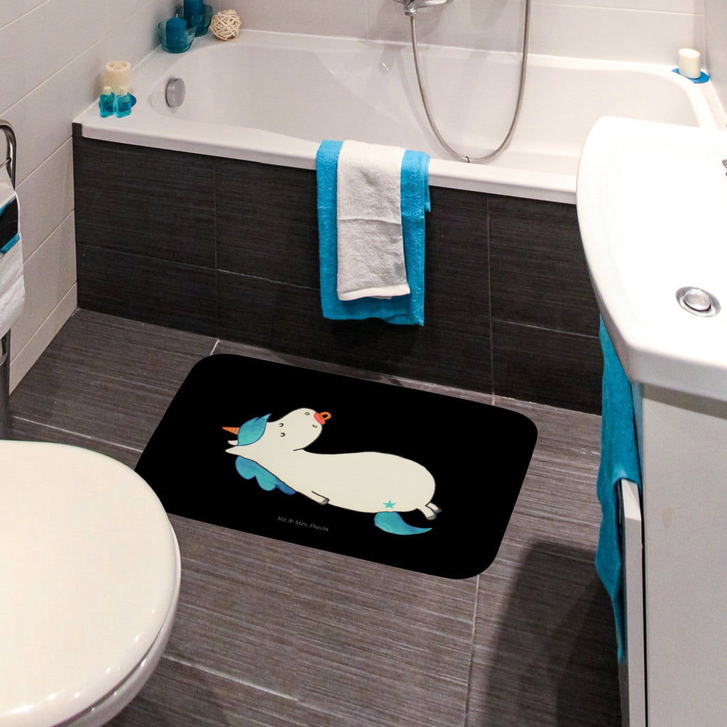 Badvorleger Einhorn Schnullie Badematte, Badteppich, Duschvorleger, Badezimmerteppich, Badezimmermatte, Badvorleger, Duschmatte, Duschteppich, Einhorn, Einhörner, Einhorn Deko, Pegasus, Unicorn, Baby, Kleinkind, Geburt, Geburtstag, Säugling, Schnuller, Geschenk Geburt, Mutter, Mama