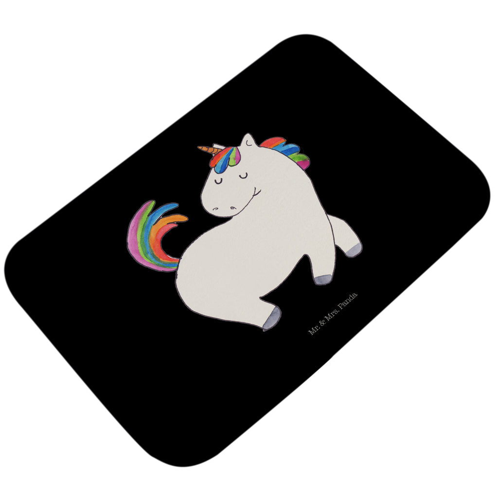 Badvorleger Einhorn stolzierend Badematte, Badteppich, Duschvorleger, Badezimmerteppich, Badezimmermatte, Badvorleger, Duschmatte, Duschteppich, Einhorn, Einhörner, Einhorn Deko, Pegasus, Unicorn, stolz, anders, bunt, Pferd, Reiter, Reiten, Freundin, Geschenk