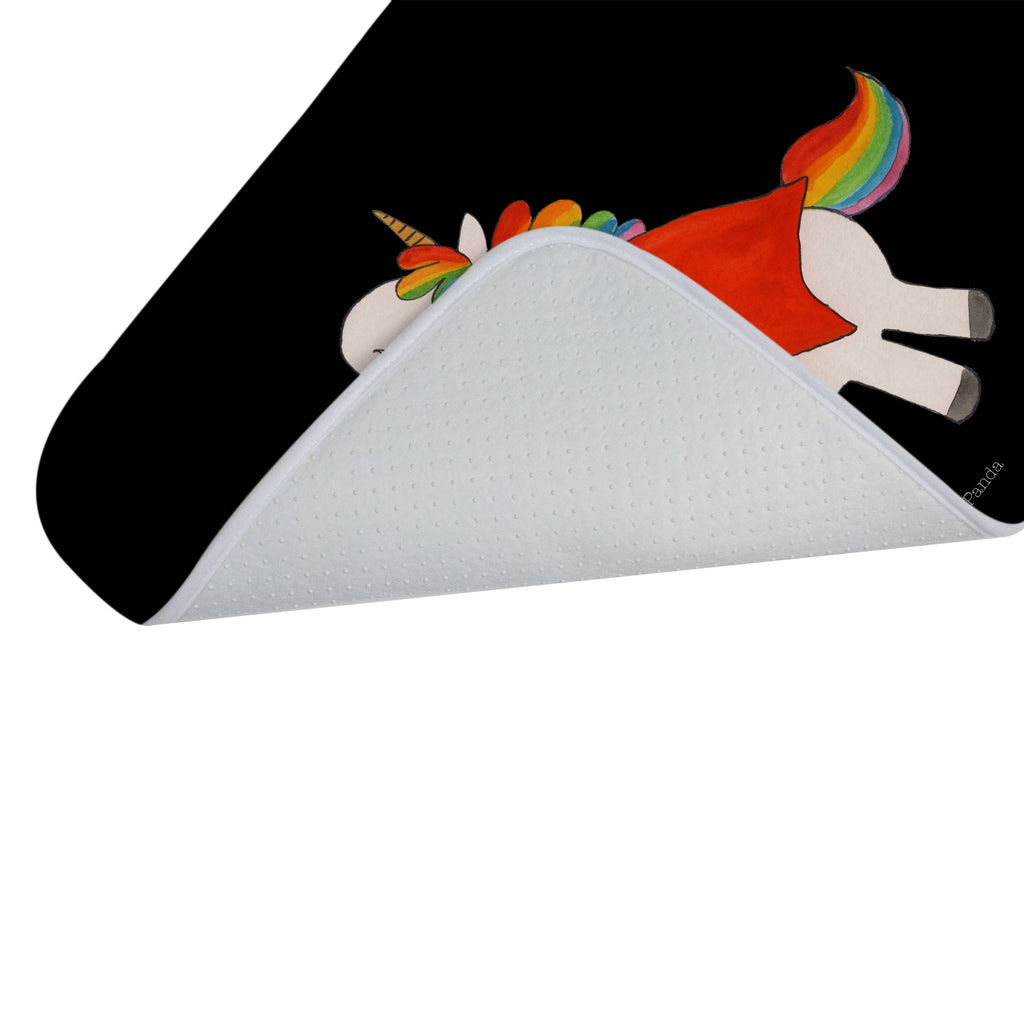 Badvorleger Einhorn Super Badematte, Badteppich, Duschvorleger, Badezimmerteppich, Badezimmermatte, Badvorleger, Duschmatte, Duschteppich, Einhorn, Einhörner, Einhorn Deko, Pegasus, Unicorn, Traummann, Superheld, Held, Freundin, Geschenk, Girl, Mädchen