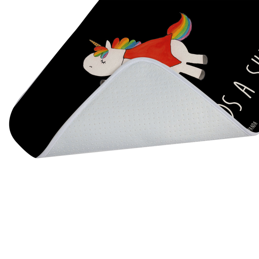 Badvorleger Einhorn Super Badematte, Badteppich, Duschvorleger, Badezimmerteppich, Badezimmermatte, Badvorleger, Duschmatte, Duschteppich, Einhorn, Einhörner, Einhorn Deko, Pegasus, Unicorn, Traummann, Superheld, Held, Freundin, Geschenk, Girl, Mädchen