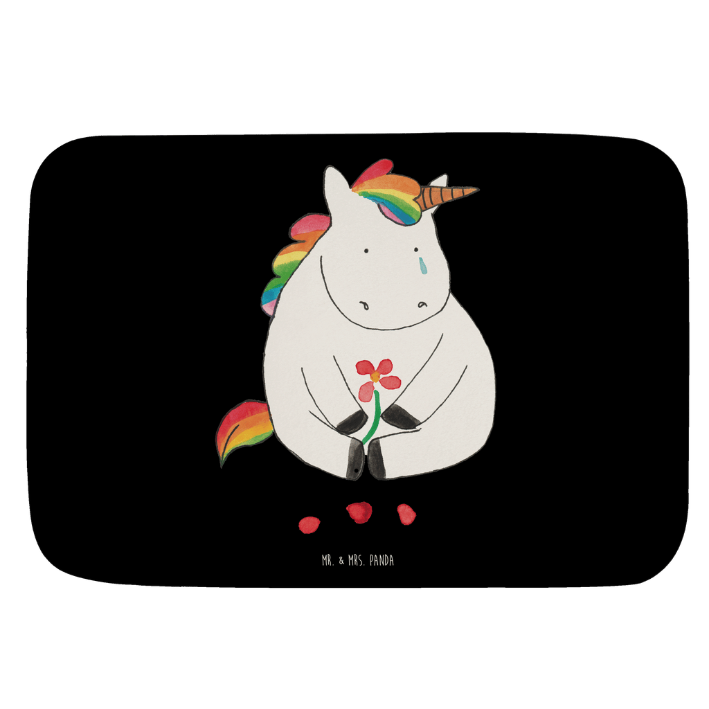 Badvorleger Einhorn Traurig Badematte, Badteppich, Duschvorleger, Badezimmerteppich, Badezimmermatte, Badvorleger, Duschmatte, Duschteppich, Einhorn, Einhörner, Einhorn Deko, Pegasus, Unicorn, Glitzer, Trösten. Freundschaft, Freunde, Liebe, Trauer, Grußkarte, Blume
