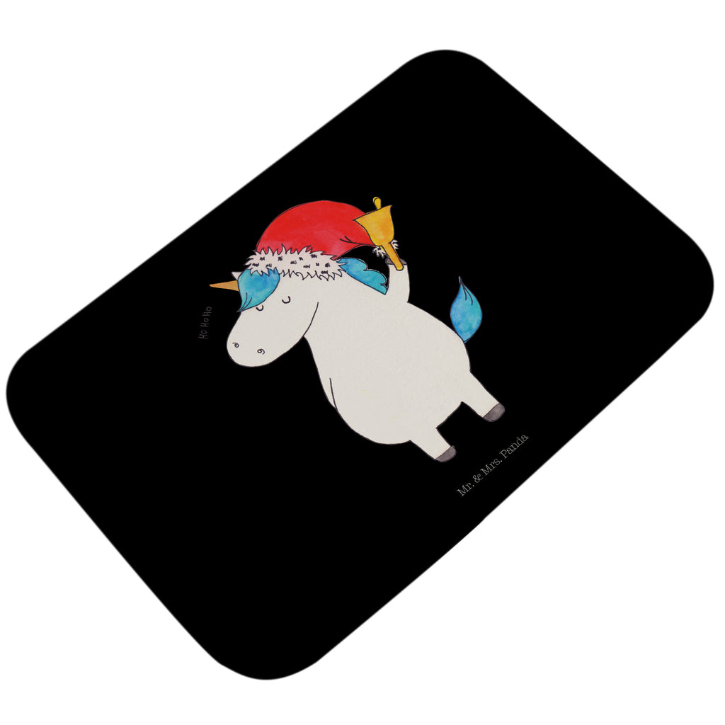Badvorleger Einhorn Weihnachtsmann Badematte, Badteppich, Duschvorleger, Badezimmerteppich, Badezimmermatte, Badvorleger, Duschmatte, Duschteppich, Einhorn, Einhörner, Einhorn Deko, Pegasus, Unicorn, Gin, Schokolade, Schoki, Weihnachten, Weihnachtsmann, Nikolaus, Wunschzettel, Wunschliste, Feenstaub