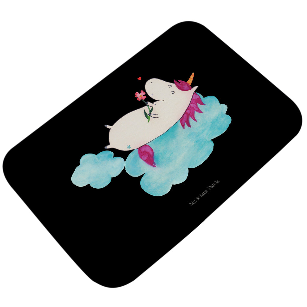 Badvorleger Einhorn verliebt auf Wolke Badematte, Badteppich, Duschvorleger, Badezimmerteppich, Badezimmermatte, Badvorleger, Duschmatte, Duschteppich, Einhorn, Einhörner, Einhorn Deko, Pegasus, Unicorn, verliebt, Liebe, Liebesbeweis, Freundin, Wolke