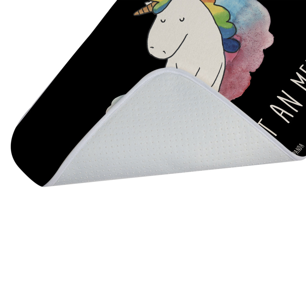 Badvorleger Einhorn Wolke 7 Badematte, Badteppich, Duschvorleger, Badezimmerteppich, Badezimmermatte, Badvorleger, Duschmatte, Duschteppich, Einhorn, Einhörner, Einhorn Deko, Pegasus, Unicorn, verliebt, Menschen, witzig, lustig, Geschenk, Glaube, Realität, Lächeln