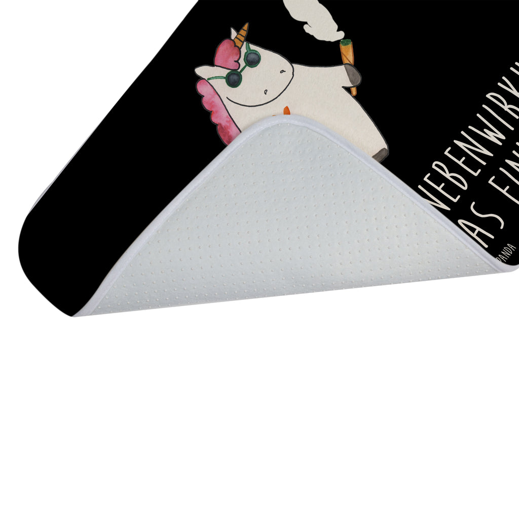 Badvorleger Einhorn Woodstock Badematte, Badteppich, Duschvorleger, Badezimmerteppich, Badezimmermatte, Badvorleger, Duschmatte, Duschteppich, Einhorn, Einhörner, Einhorn Deko, Pegasus, Unicorn, Kiffen, Joint, Zigarette, Alkohol, Party, Spaß. lustig, witzig, Woodstock