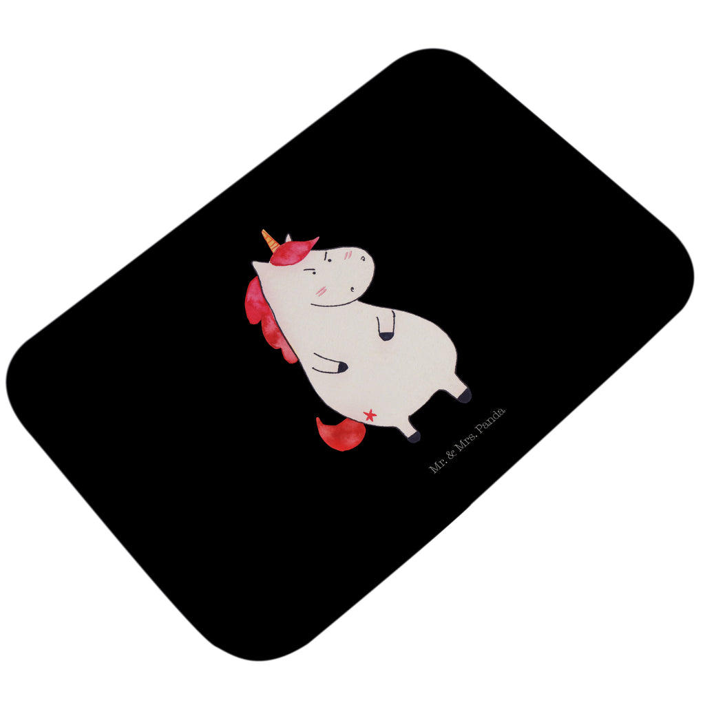 Badvorleger Einhorn wütend Badematte, Badteppich, Duschvorleger, Badezimmerteppich, Badezimmermatte, Badvorleger, Duschmatte, Duschteppich, Einhorn, Einhörner, Einhorn Deko, Pegasus, Unicorn, Realität, Ansage, lustlos, nein, Büro, Arbeit, wütend, dumme Fragen, lustig, Spaß, Geschenk