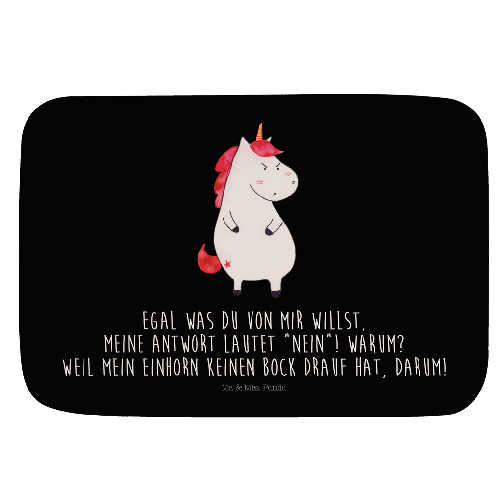 Badvorleger Einhorn wütend Badematte, Badteppich, Duschvorleger, Badezimmerteppich, Badezimmermatte, Badvorleger, Duschmatte, Duschteppich, Einhorn, Einhörner, Einhorn Deko, Pegasus, Unicorn, Realität, Ansage, lustlos, nein, Büro, Arbeit, wütend, dumme Fragen, lustig, Spaß, Geschenk
