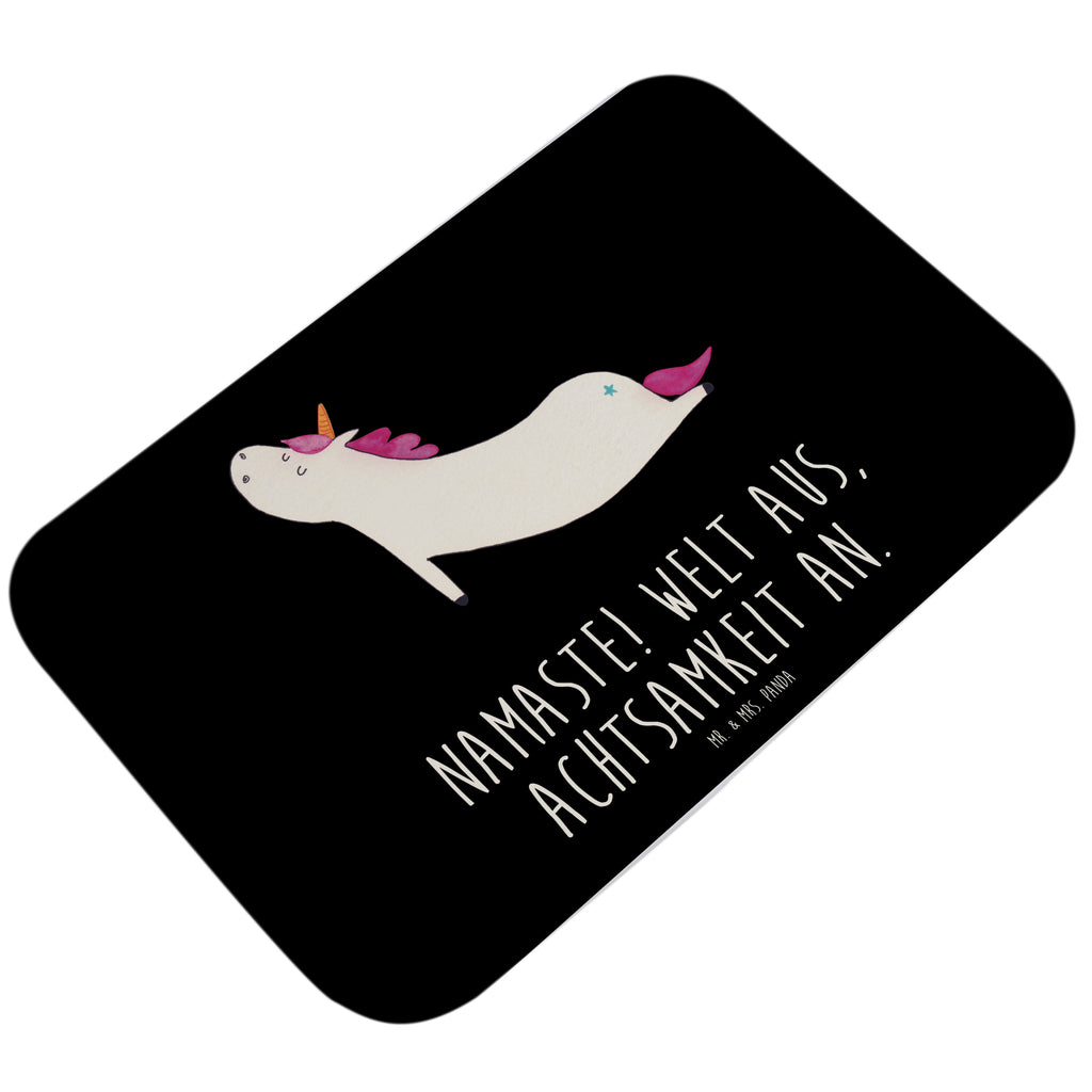 Badvorleger Einhorn Yoga Badematte, Badteppich, Duschvorleger, Badezimmerteppich, Badezimmermatte, Badvorleger, Duschmatte, Duschteppich, Einhorn, Einhörner, Einhorn Deko, Pegasus, Unicorn, Yoga, Namaste, Achtsamkeit, Entspannung, Joga, Yogamatte, Sport, lustig, witzig, süß