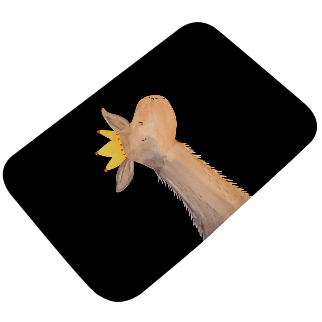 Badvorleger Lamakopf König Badematte, Badteppich, Duschvorleger, Badezimmerteppich, Badezimmermatte, Badvorleger, Duschmatte, Duschteppich, Lama, Alpaka, Lamas, König, Königin, Freundin, Mama, Papa, Büro Kollege, Kollegin, Chef, Vorgesetzter, Abi, Abitur
