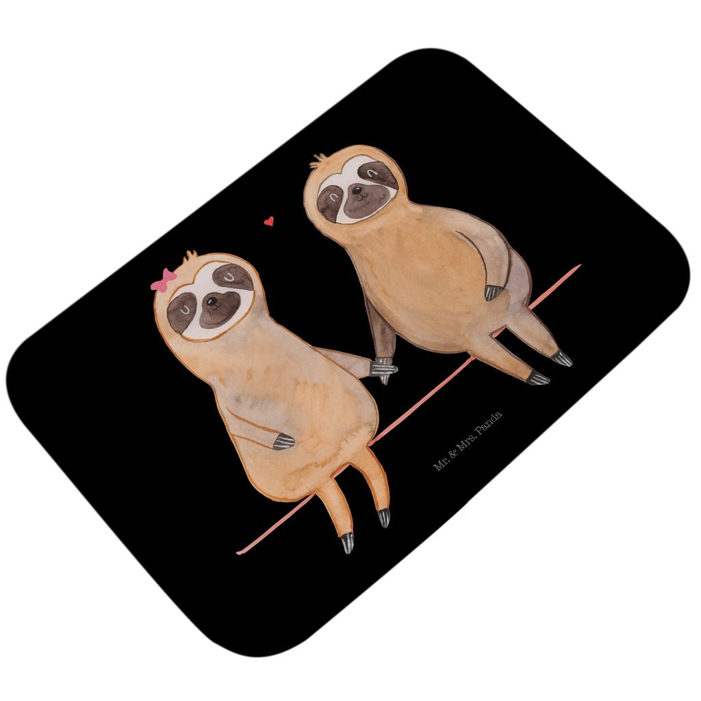 Badvorleger Faultier Pärchen Badematte, Badteppich, Duschvorleger, Badezimmerteppich, Badezimmermatte, Badvorleger, Duschmatte, Duschteppich, Faultier, Faultier Geschenk, Faultier Deko, Faultiere, faul, Lieblingstier, Liebe, Liebespaar, Faultierliebe, Faultierpärchen, verliebt, verlobt, gemeinsam, relaxen, Pärchen, Beziehung, Langsamkeit