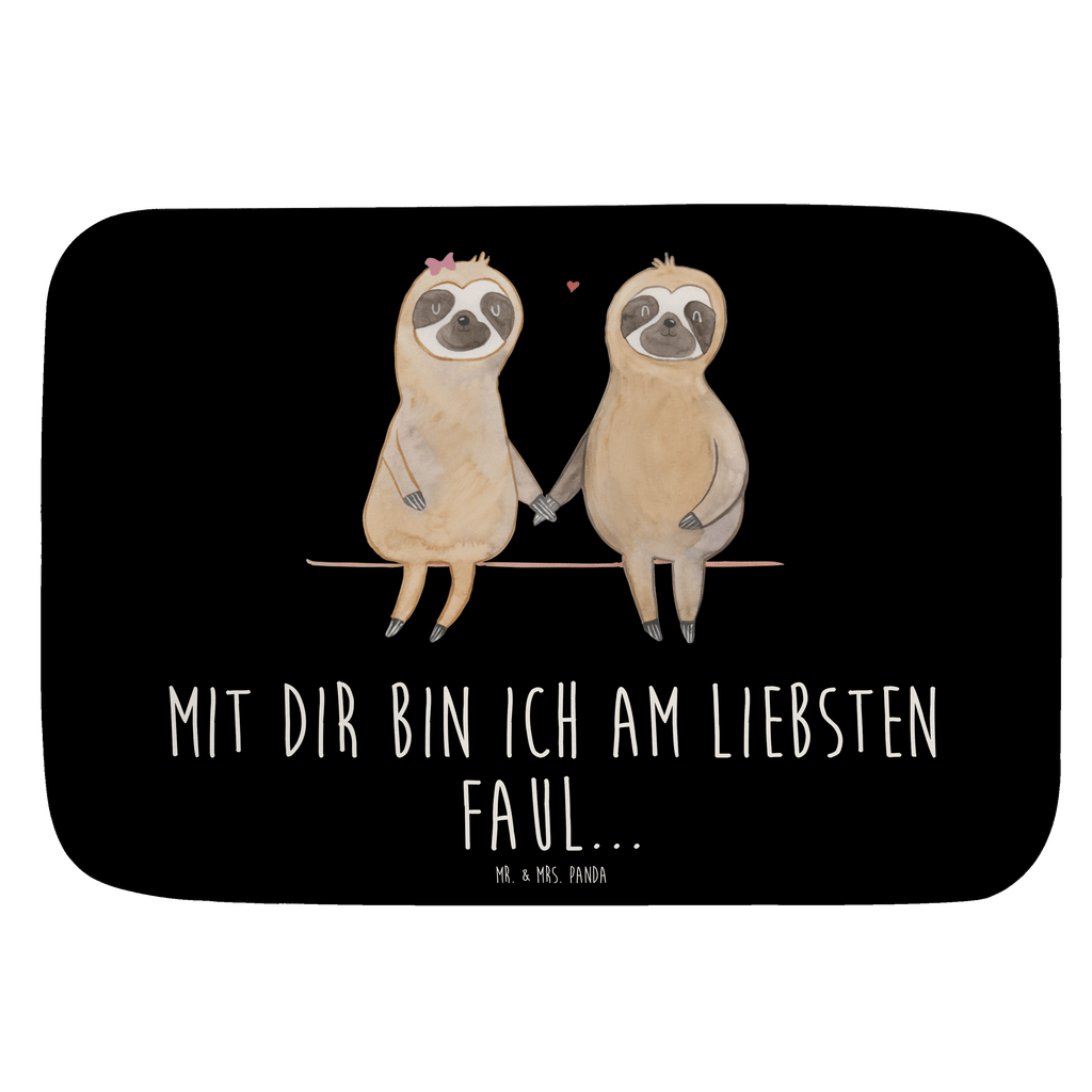 Badvorleger Faultier Pärchen Badematte, Badteppich, Duschvorleger, Badezimmerteppich, Badezimmermatte, Badvorleger, Duschmatte, Duschteppich, Faultier, Faultier Geschenk, Faultier Deko, Faultiere, faul, Lieblingstier, Liebe, Liebespaar, Faultierliebe, Faultierpärchen, verliebt, verlobt, gemeinsam, relaxen, Pärchen, Beziehung, Langsamkeit