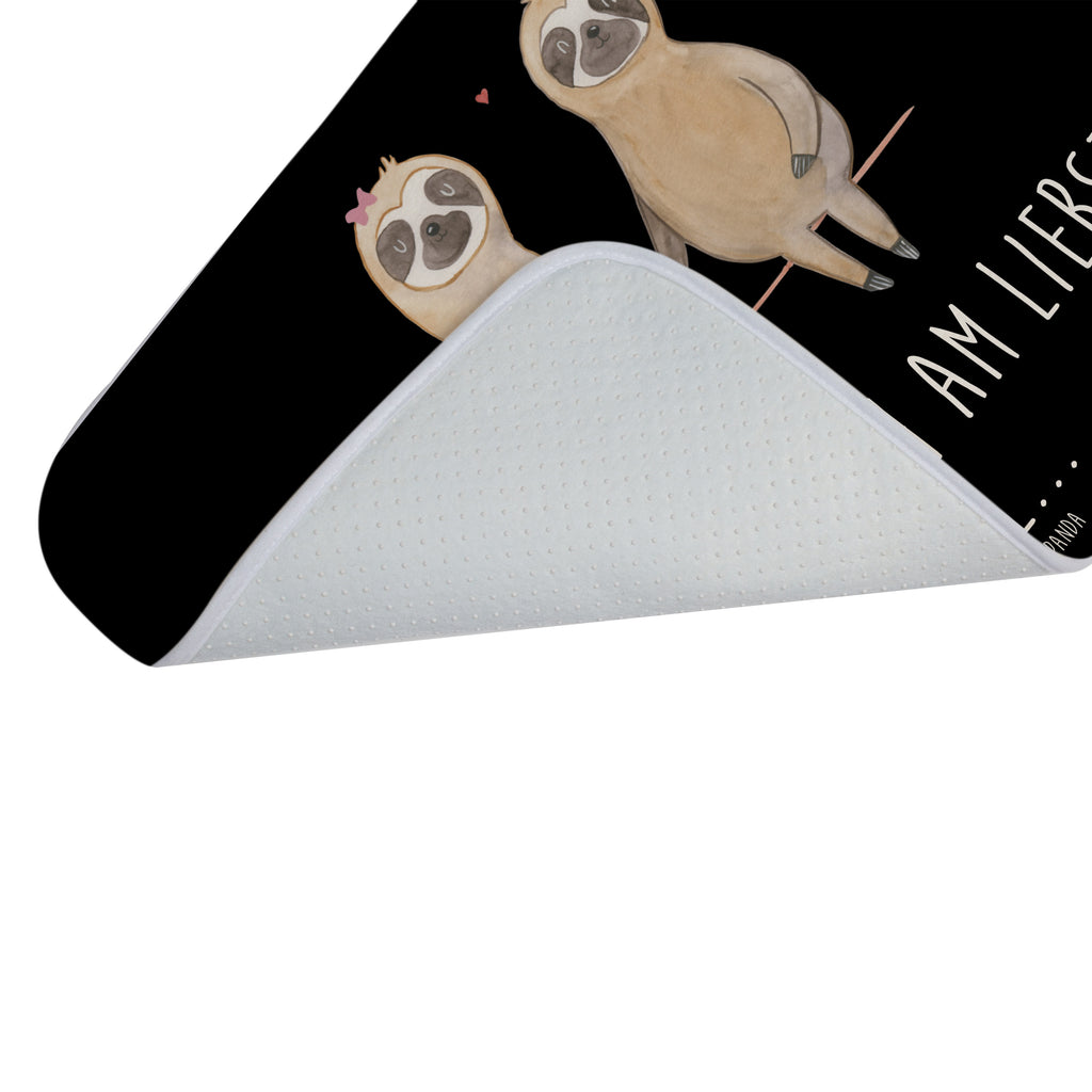 Badvorleger Faultier Pärchen Badematte, Badteppich, Duschvorleger, Badezimmerteppich, Badezimmermatte, Badvorleger, Duschmatte, Duschteppich, Faultier, Faultier Geschenk, Faultier Deko, Faultiere, faul, Lieblingstier, Liebe, Liebespaar, Faultierliebe, Faultierpärchen, verliebt, verlobt, gemeinsam, relaxen, Pärchen, Beziehung, Langsamkeit